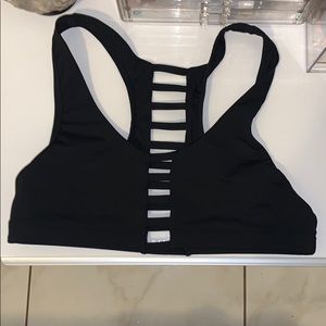 PINK Black Sports bra